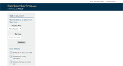 Desktop Screenshot of foreclosurelawfirms.com