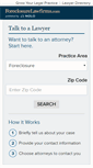 Mobile Screenshot of foreclosurelawfirms.com